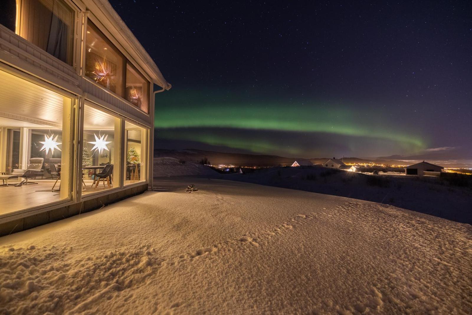 Aurora Borealis Observatory Silsand المظهر الخارجي الصورة