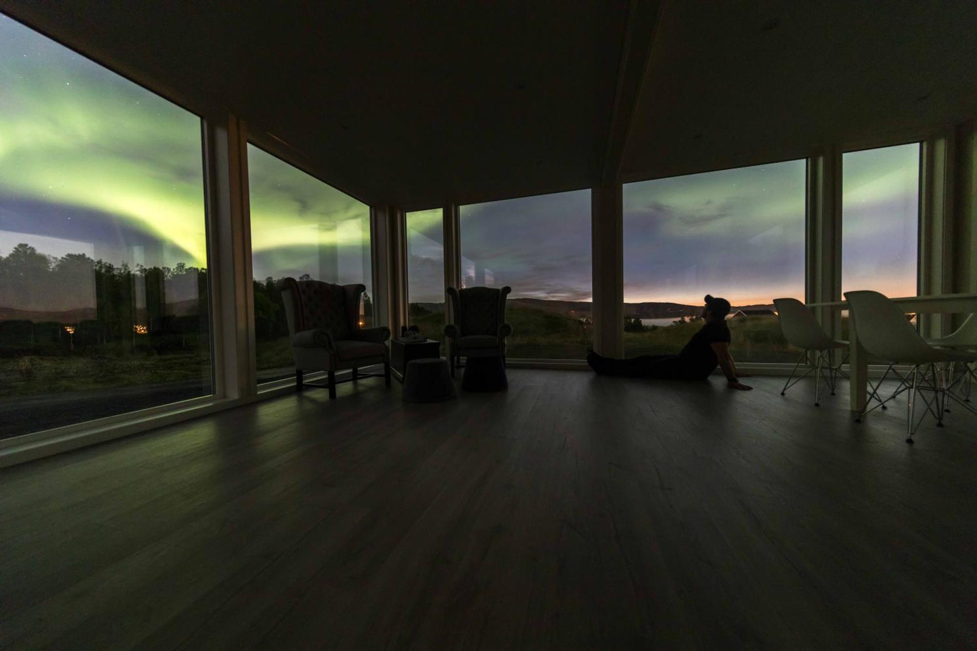 Aurora Borealis Observatory Silsand المظهر الخارجي الصورة