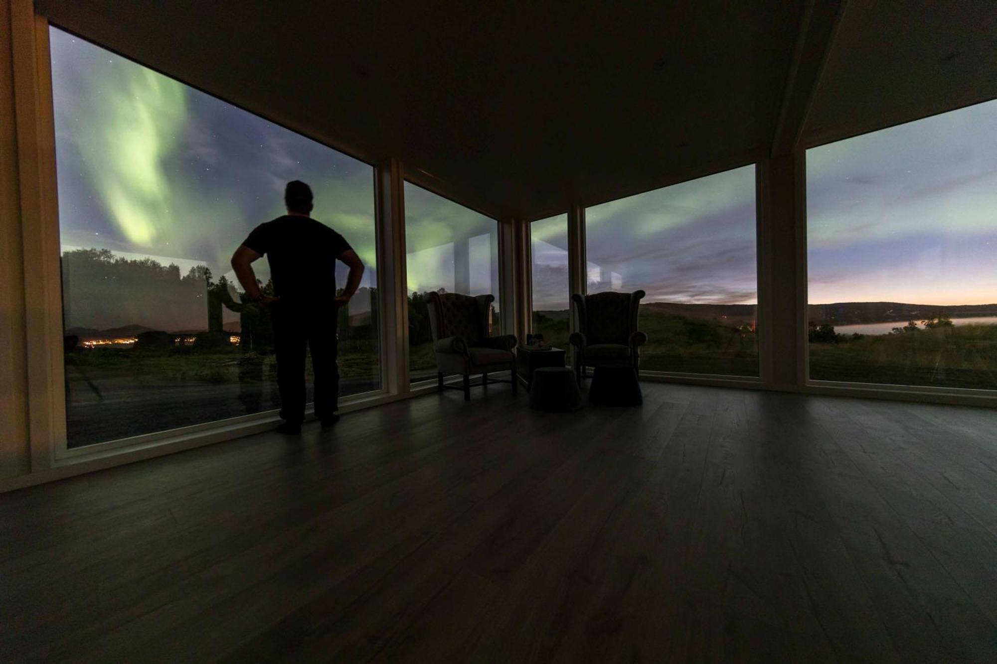 Aurora Borealis Observatory Silsand المظهر الخارجي الصورة
